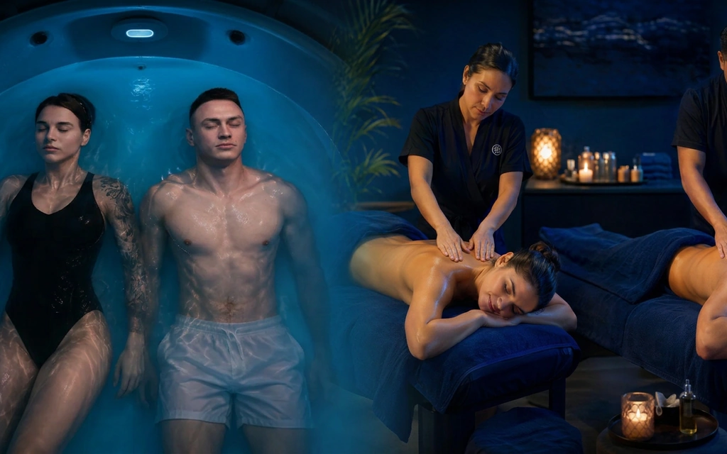 Флоатинг для пары и одновременный массаж для двоих в FLOTARIUM